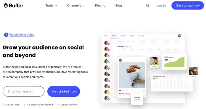 buffer software for event social media